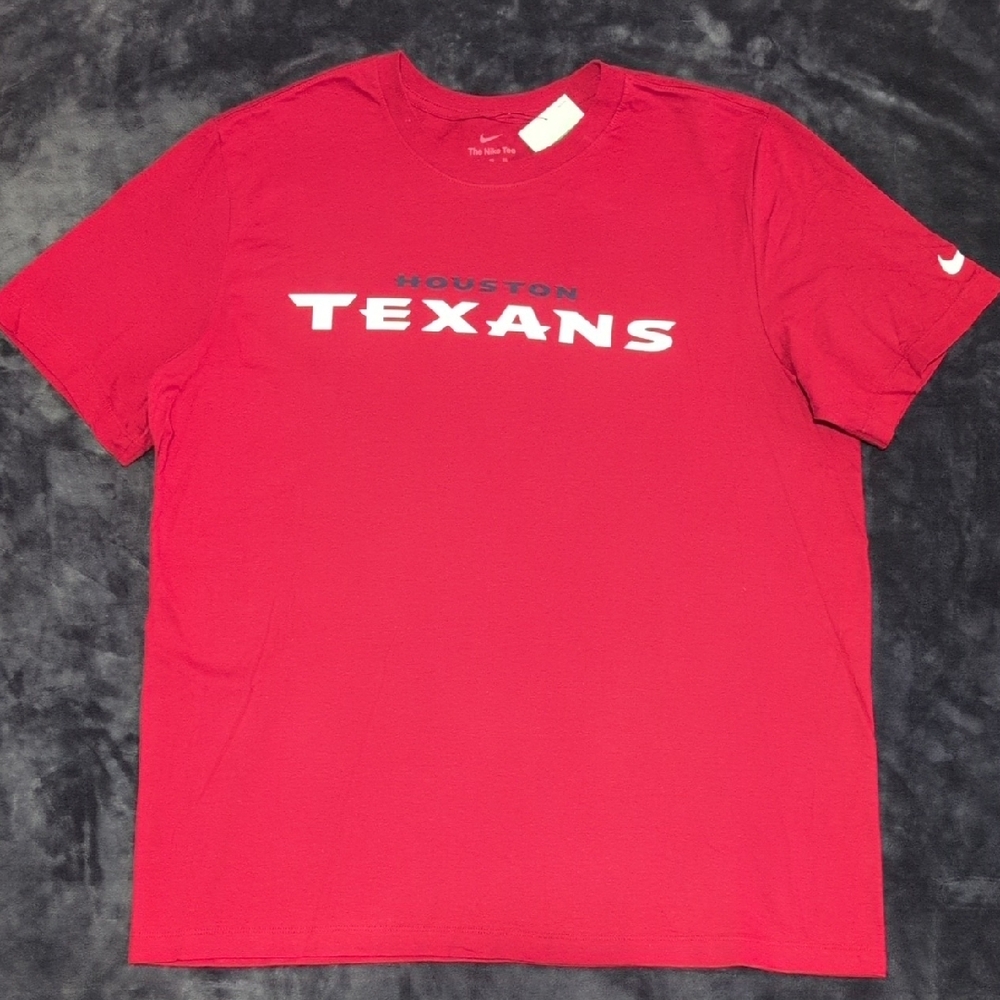 Nike Red Texans Short Sleeve Tee